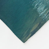 Water | Moraine Lake, Canada Fleece Deken (Hoek)