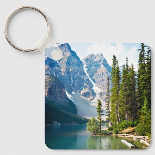 Water | Moraine Lake, Canada Sleutelhanger (Voorkant)