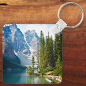 Water | Moraine Lake, Canada Sleutelhanger (Achterkant)