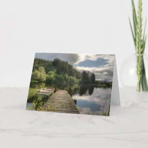 Water Nationaal park Loch Ard Trossachs Kaart