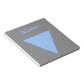 Water Notitieblok (Schuin)