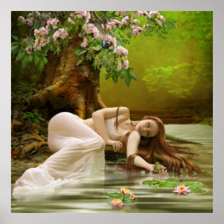 Water Nymph Poster