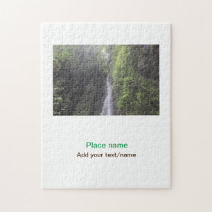 Water Ocean Beach Foto Naam toevoegen Tekst Plaats Legpuzzel