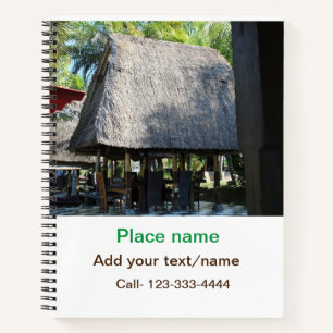 Water Ocean Beach Foto Naam toevoegen Tekst Plaats Notitieboek