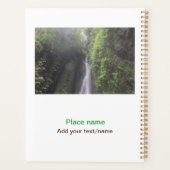 Water Ocean Beach Foto Naam toevoegen Tekst Plaats Planner (Achterkant)