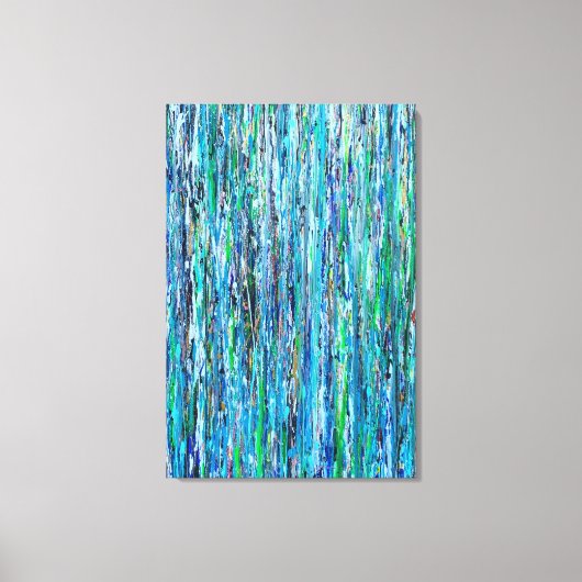 Water Onder de Brug 24x36 Verpakt Canvas Afdruk (Voorkant)