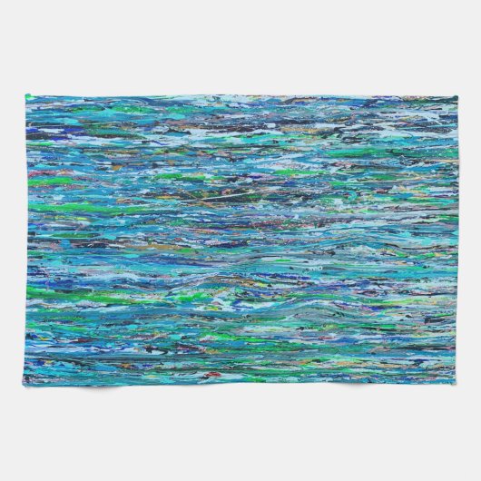 Water Onder de brug Keukenhanddoek (Horizontaal)