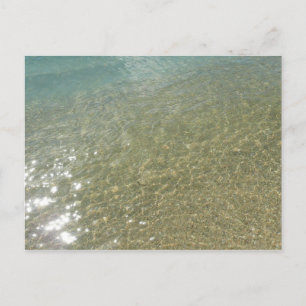 Water op Abstracte Natuur Beach I Fotografie Briefkaart