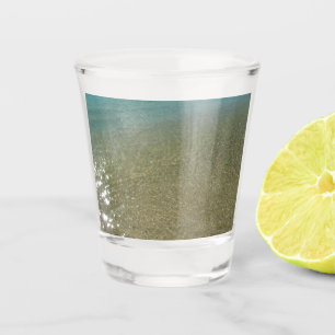 Water op Abstracte Natuur Beach I Fotografie Shot Glas