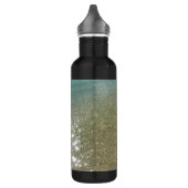 Water op Abstracte Natuur Beach I Fotografie Waterfles (Links)