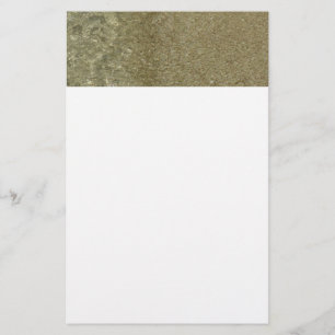 Water op Abstracte Natuur Beach II Fotografie Briefpapier