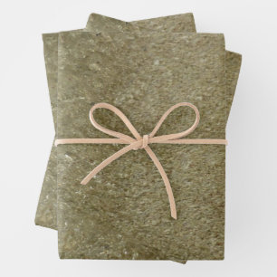 Water op Abstracte Natuur Beach II Fotografie Inpakpapier Vel