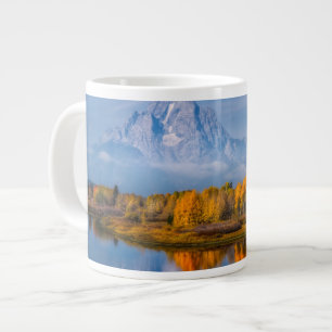 Water Oxbow Bend Jackson Wyoming Extra Grote Beker