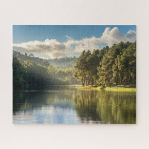 Water Pang Oung Lake & Pine Forest Thailand Legpuzzel