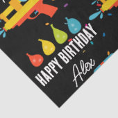 Water Pistool & Ballonnen Zomerfeest Tissuepapier (Detail)