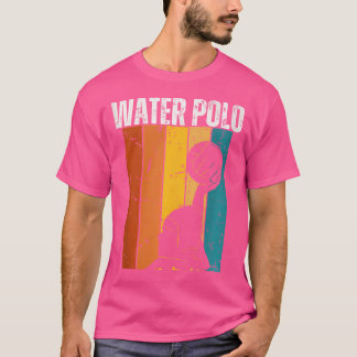 Water Polo Speler  Retro 70S Design Water P