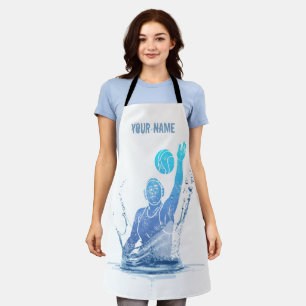 Water Polo  sporter met bal Schort