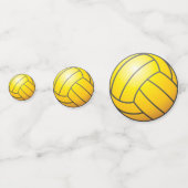 Water Polo Trouwbal Confetti (Achterkanten)