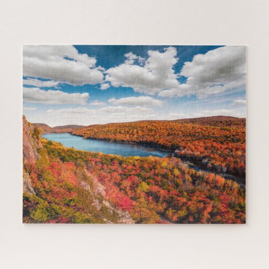 Water Porcupine Mountains Michigan Legpuzzel (Horizontaal)