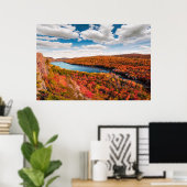 Water Porcupine Mountains Michigan Poster (Thuiskantoor)