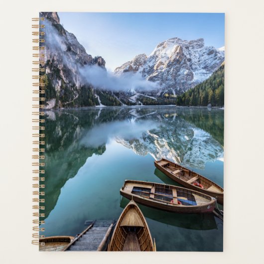 Water | Pragser Wildsee Dolomites Italy Planner (Voorkant)