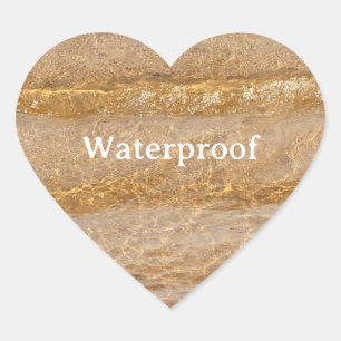 Water Proof Splash Gratis Pakket Label Sandy Beach