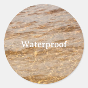 Water Proof Splash Gratis Pakket Label Trendy Cool