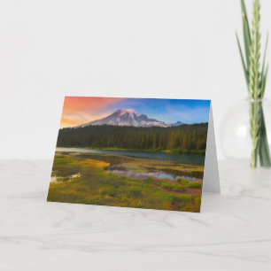 Water Rainier National Park, Washington, VS Kaart