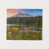 Water Rainier National Park, Washington, VS Wandkleed (Voorkant (horizontaal))