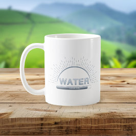 Water Reminder Good Day Blue Mug Koffiemok