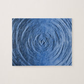 Water Ripple Blue Legpuzzel (Horizontaal)