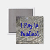 Water Ripple Magnet Magneet (Voorkant / Achterkant)