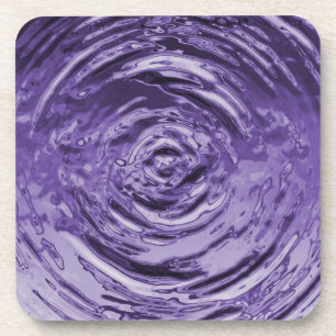 Water Ripple Paars Onderzetter