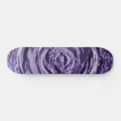 Water Ripple Paars Skateboard (Horizontaal)