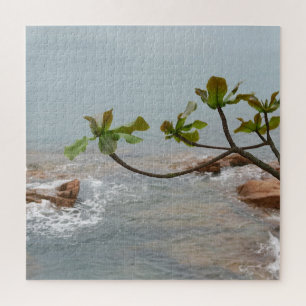 water, romantiek, landschap, planten, waterval, Az Legpuzzel