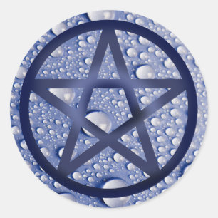 "Water" Ronde Sticker