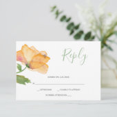 Water RSVP Kaartje (Staand voorkant)