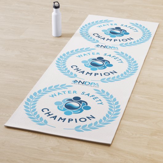 Water Safety Champion Yoga Mat (In situ)