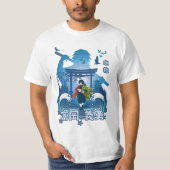 Water samurai t-shirt (Voorkant)