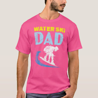 Water Ski Dad Water Skiing Best Papa Ever Fathers T-shirt