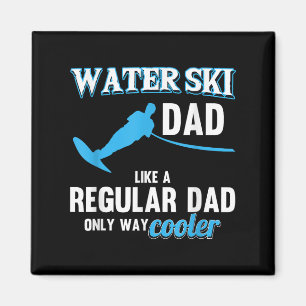 Water Ski Vader Als Een Gewone Vader Strand Atlete Magneet