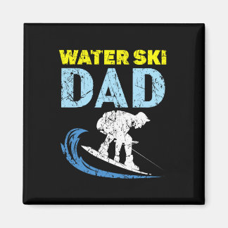Water Ski Vader Waterskiën Beste Papa Ooit Vaderda Magneet