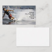 Water Ski Visitekaartje (Voorkant / Achterkant)