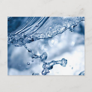 Water Splash Briefkaart