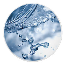 Water Splash Keramische Knop