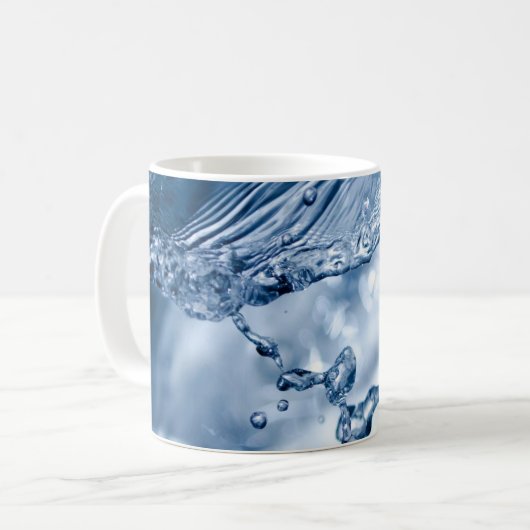 Water Splash Koffiemok (Voorkant links)