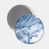 Water Splash Magneet (Voorkant / Achterkant)