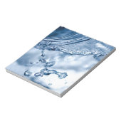 Water Splash Notitieblok (Gedraaid)