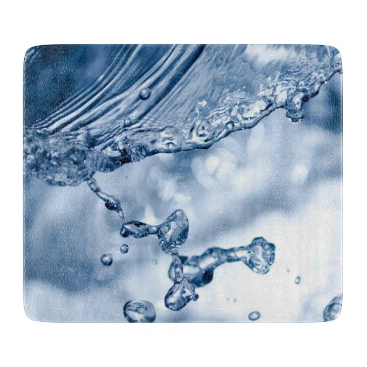 Water Splash Snijplank (Voorkant)