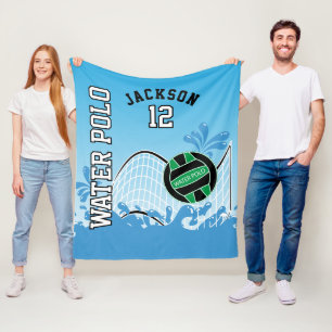 Water 🤽 🏼 Sport - Groene bal Fleece Deken